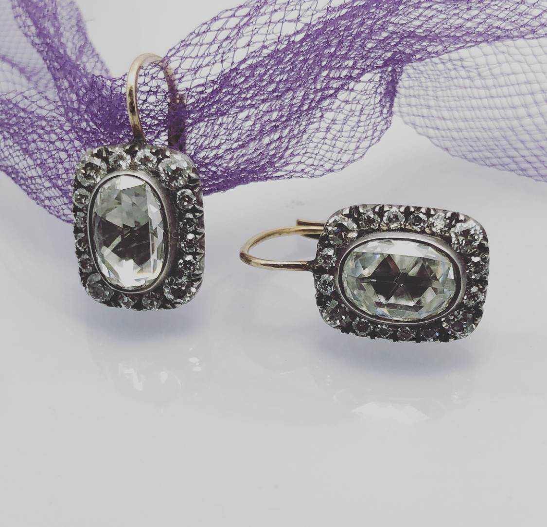 ROSE CUT EARRING